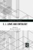 E.J. Lowe and Ontology