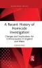 Recent History of Homicide Investigation