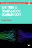Writing a Translation Commentary