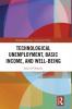 Technological Unemployment Basic Income and Well-being