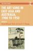 Art Song in East Asia and Australia 1900 to 1950