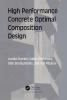 High Performance Concrete Optimal Composition Design