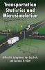 Transportation Statistics and Microsimulation