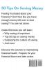 50 Tips On Saving Money