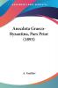 Anecdota Graeco-byzantina Pars Prior