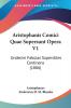 Aristophanis Comici Quae Supersunt Opera: Undecim Fabulas Superstites Continens: Undecim Fabulas Superstites Continens (1886)