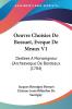 Oeuvre Choisies De Bossuet Eveque De Meaux V1: Dediees A Monseigneur L'Archeeveque De Bordeaux (1784)