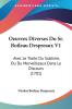 Oeuvres Diverses Du Sr. Boileau Despreaux V1: Avec Le Traite Du Sublime Ou Du Merveilleaux Dans Le Discours (1701)