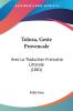 Toloza Geste Provencale: Avec La Traduction Francaise Litterale: Avec La Traduction Francaise Litterale (1881)