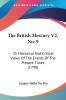 The British Mercury V2 No. 9: Or Historical And Critical Views Of The Events Of The Present Times (1798)