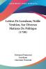 Lettres De Loredano Noble Venitien Sur Diverses Matieres De Politique (1728)