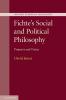 Fichte's Social and Political Philosophy