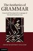 The Aesthetics of Grammar
