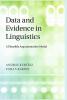 Data and Evidence in Linguistics