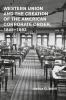 Western Union and the Creation of the American Corporate Order 1845-1893