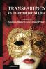 Transparency in International Law