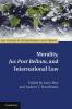 Morality Jus Post Bellum and International Law