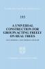 A Universal Construction for Groups Acting Freely on Real Trees