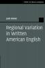 Regional Variation in Written American English