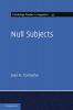 Null Subjects