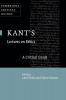 Kant's Lectures on Ethics