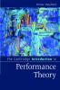 The Cambridge Introduction to Performance Theory
