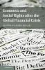 Economic and Social Rights after the Global Financial             Crisis