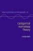 Categorical Homotopy Theory