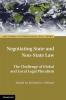 Negotiating State and Non-State Law