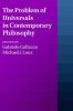 The Problem of Universals in Contemporary Philosophy