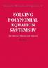 Solving Polynomial Equation Systems