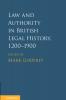 Law and Authority in British Legal History 1200-1900