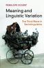 Meaning and Linguistic Variation