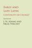 Early and Late Latin