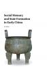Social Memory and State Formation in Early China