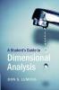 A Student's Guide to Dimensional Analysis