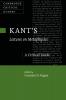 Kant's  Lectures on Metaphysics