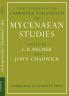 Proceedings of the Cambridge Colloquium on Mycenaean Studies