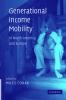 Generational Income Mobility in North America and Europe