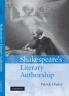 Shakespeare's Literary Authorship