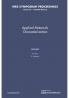 Applied Materials Characterization