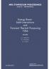 Energy Beam-Solid Interactions and Transient Thermal Processing 1984