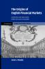 The Origins of English Financial Markets