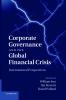 Corporate Governance and the Global Financial Crisis