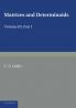 Matrices and Determiniods