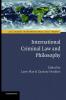 International Criminal Law and Philosophy