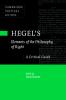 Hegel's 'Elements of the Philosophy of Right'
