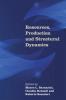 Resources Production and Structural Dynamics