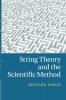 String Theory and the Scientific Method