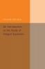 An Introduction to the Study of Integral             Equations